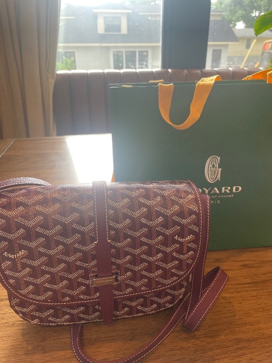 Goyard Handbags - Goyard Belvedere Burgundy PM - NWT